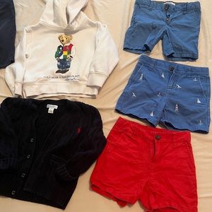 Bundle of boy clothes 18-24 months and 2t